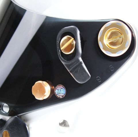 SENZO ALLOY FIT KIT-ARAI CK6 - GOLD DASH