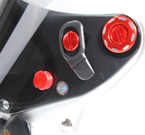 SENZO ALLOY FIT KIT-ARAI CK6 - RED DASH