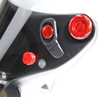 SENZO ALLOY FIT KIT- ARAI SK6 - RED DASH