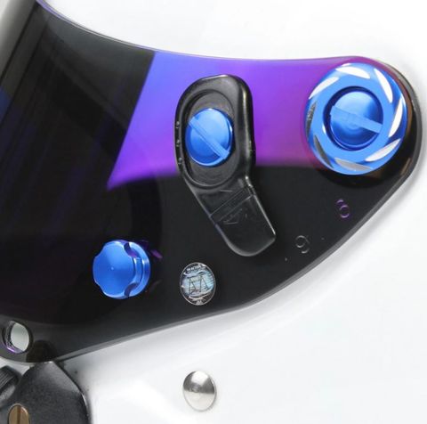 SENZO ALLOY FIT KIT- ARAI SK6 -BLUE DASH
