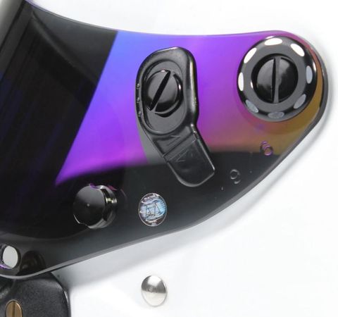 SENZO ALLOY FIT KIT- ARAI SK6-BLACK OVAL