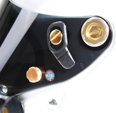 SENZO ALLOY FIT KIT- ARAI SK6- GOLD OVAL