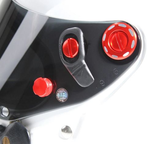SENZO ALLOY FITKIT-ARAI SK6 - RED OVAL