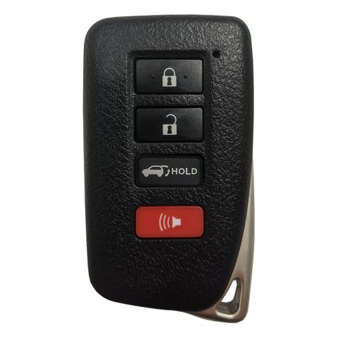 KEY SHELL - Smart Key - Suits LEXUS - (SUV) 3-Btn+Panic - BLACK