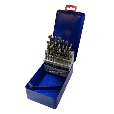 25-Pce' HSS-G TWIST DRILL BIT SET - (1 - 13mm)