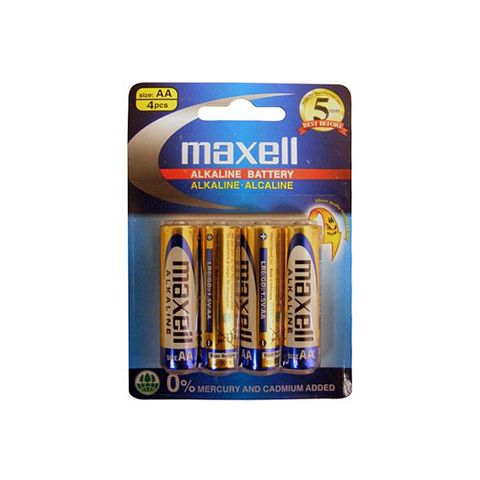 'AA' Alkaline BATTERY- Hang Sell - Pkt of 4