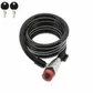 Keyed BICYCLE CABLE - 180cm Long (10mm Dia.)