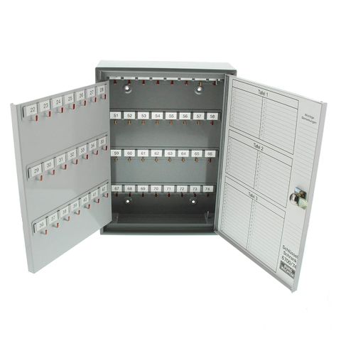 '6700 Series' KEY CABINET -  74 Hooks (suits Half Euro Cyl.)