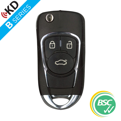 'B-Series' Flip Blade REMOTE - Generic - 3 Button (B22)