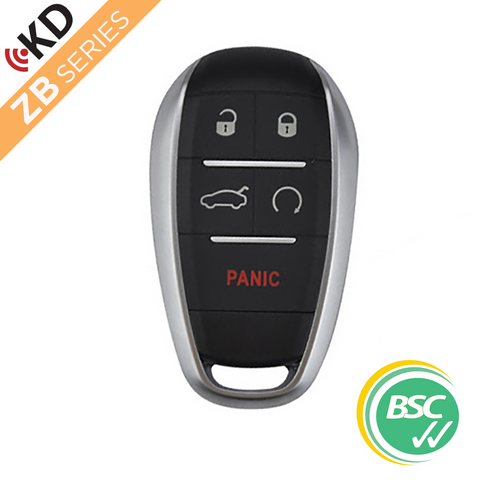 ZB Series' SMART KEY - ALFA ROMEO Style - 4 Button + Panic