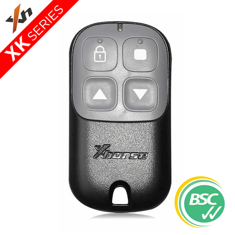 'XK-Series' GARAGE DOOR style - UNIVERSAL FOB REMOTE - 4-Button (03)