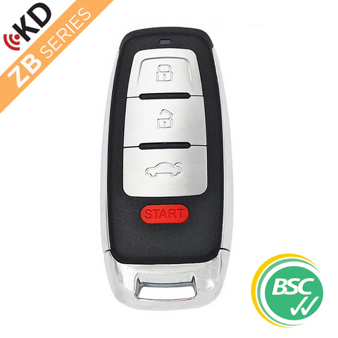 'ZB Series' SMART KEY - AUDI Style #2 - 3 Button + Panic