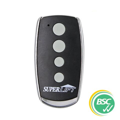 'SUPERLIFT'  - 4-Channel - 433MHz - Grey Buttons