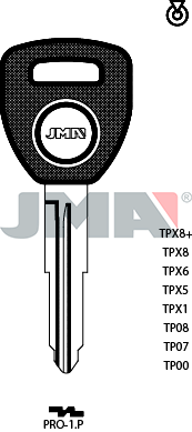 Transponder KEY - PROTON (Like: PO1R)