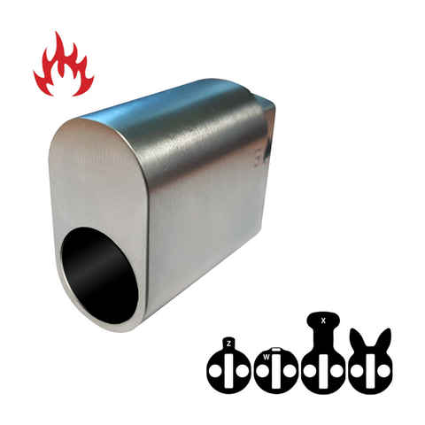 570 OVAL CYL.  (ALB) *Satin Chrome*