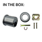 LOCK CYLINDER (201) ROUND (ALB) *Satin Chrome*