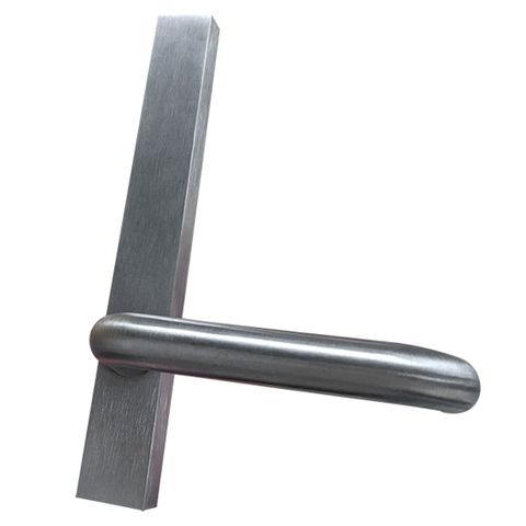 Narrow Stile -  Sq. End - EXT PLATE - LEVER ONLY