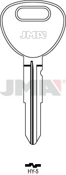 NON TP Auto KEY - HYUNDAI  (Like: HYN10)