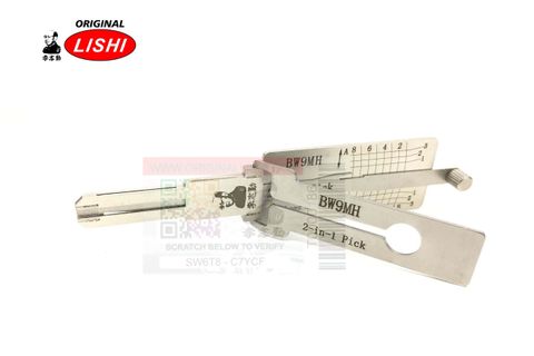 Auto. Pick - BMW - Suits Keyways BM-7.P (BW9) - Opens IGN Only *Anti-Glare*