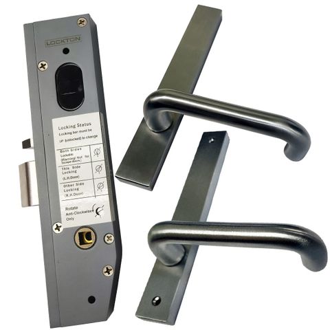 30mm Mortice Lock KIT3 (PASSAGE) - Inc. Lock & Furniture