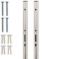 'Universal'  S/Steel Letter Box MOUNTING POLES (1500mm x 34mm dia.)