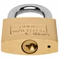 'C-Line' 40mm  PADLOCK * 3-PACK  - CARDED  (KA)