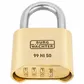 'Commercial' 50mm COMBI. PADLOCK - 4 Digit - CARDED