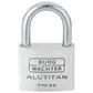 Alutitan' 50mm PADLOCK - CARDED  (KD)