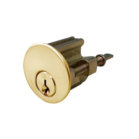 LOCK CYLINDER (201) ROUND 5-Pin (KA) *Polished Brass*