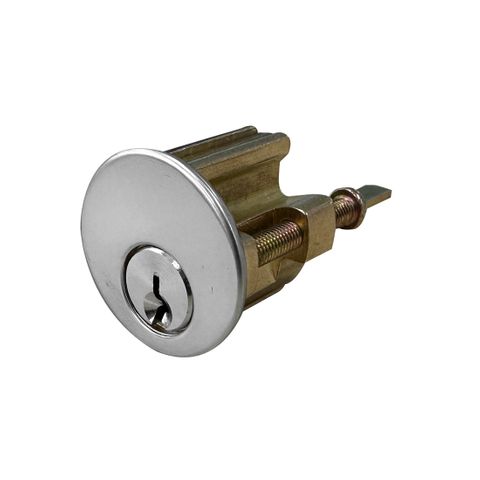 LOCK CYLINDER (201) ROUND 5-Pin (KA) *Satin Chrome*