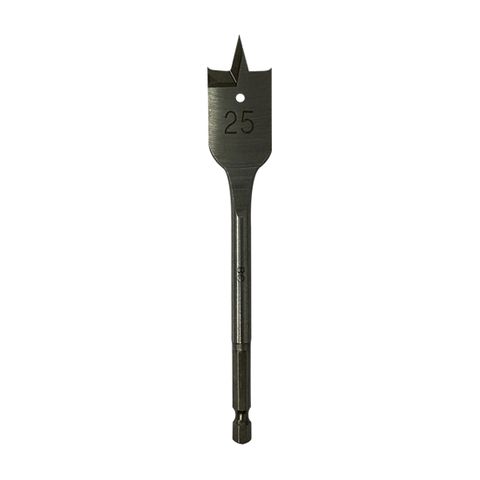 'Spade Bit' DRILL BIT - Centre Tip & Hex Shank