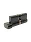 LOCK CYLINDER - SINGLE EURO FIXED - 5-PIN *Matte Black* (KD)