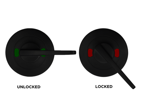 Round (53mm Dia.) - Ind. DA Snib *BLACK*