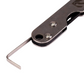 'Jackknife' PICK SET - 6 x Folding Picks (Locking Action) w/ Tensioner Inc. in Handle