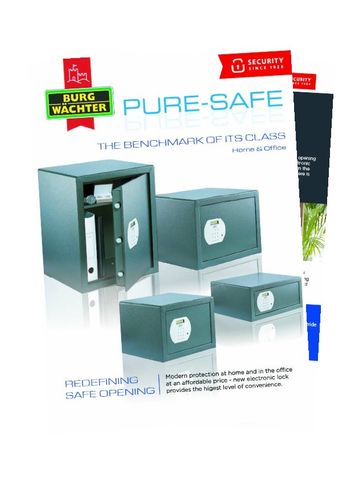 Brochure - PURESAFE Safes Range