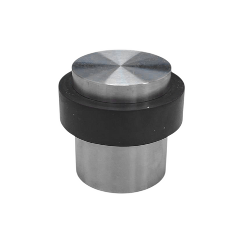 'Architectural' DOORSTOP - 35 dia. x 40mm (h) *Floor Mounted*   304 Stainless Steel