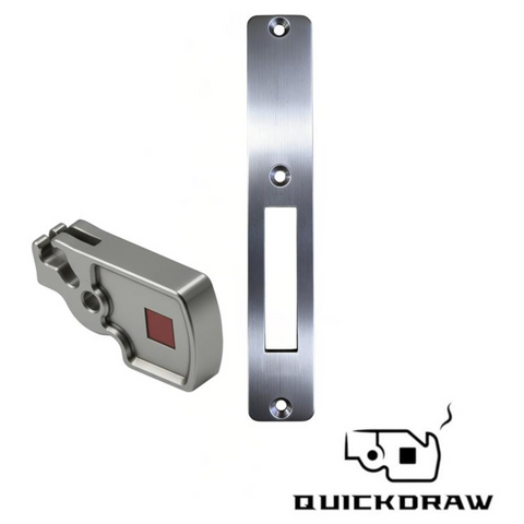 'QuickDraw' BOLT SWAP KIT - Inc. 22mm (Short) BOLT  +  S/Steel FACE PLATE
