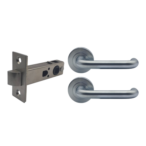 Round Rose LATCH KIT3 (PASSAGE) - Incl. Furniture & Latch