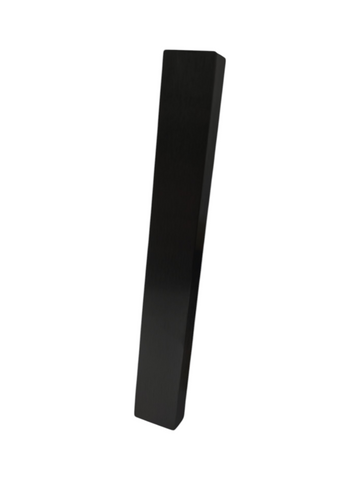 Narrow (SQ. END) EXTERNAL - Plain Plate *BLACK*