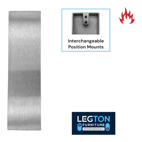 'LEG-TON&trade;'  (SQ. END) EXTERNAL - Plain Plate