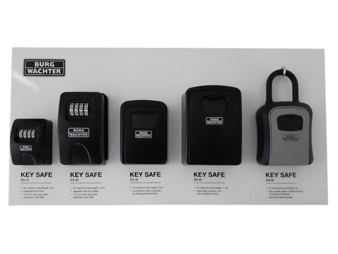 'BURG Display Board'  - Key Safes
