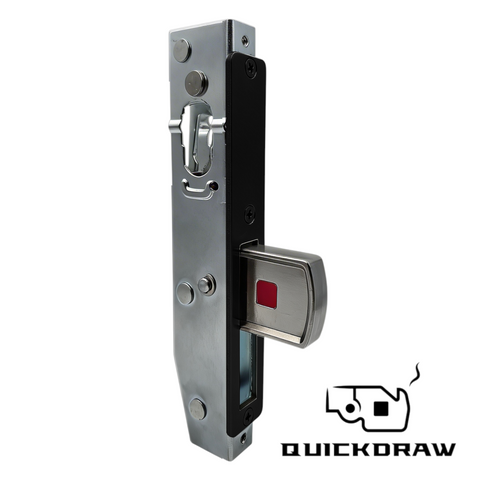 'QuickDraw' 590 SWING BOLT  *36mm* (Long Throw) Mortice Lock *Matte Black*