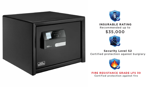 ' Profi-Safe' Security & Fire SAFE *Certified* - Electronic (27-Litres)