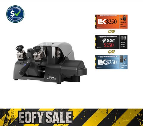 'BERNA' Automatic Key DUPLICATOR - EOFY '26 (Valid till 30 JUNE 2026)