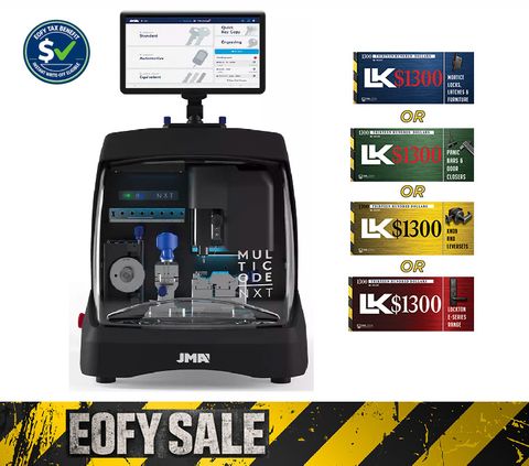 'MULTICODE NXT' CODE MACHINE *With ENGRAVING* EOFY '26 (Valid till 30 June 2026)