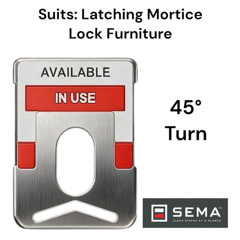SEMA&trade; Replacement DISPLAY PANEL KIT (45&deg;) - *AVAILABLE / IN-USE* - Suits Latching 60mm ML