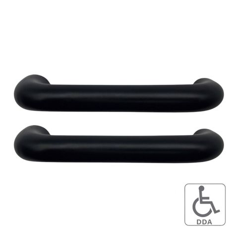 'E-Series' Spare PAIR of HANDLES (Std No.25) - Suits CADELL Electronic Locks *Black*