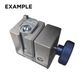'S11' Optional CYLINDER ENGRAVING JAW *inc. OVAL CYL INSERT* -  Suits LK ORIGEN KEY MACHINE