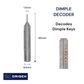 Optional DECODER PROBE (DIMPLE 60 deg.) -  Suits LK ORIGEN KEY MACHINE