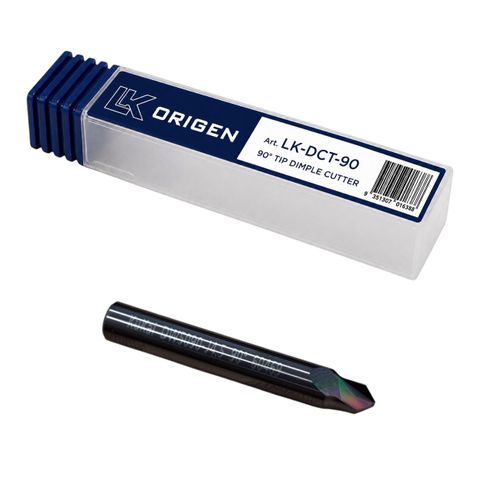 Optional DIMPLE CUTTER (90 deg. Tip) -  Suits LK ORIGEN KEY MACHINE